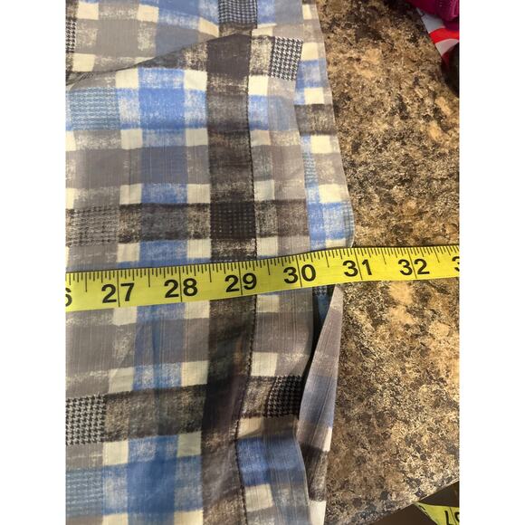 Tommy Bahama Blue Gray SILK Blend Short Sleeve Button Front Shirt XL - Picture 6 of 6